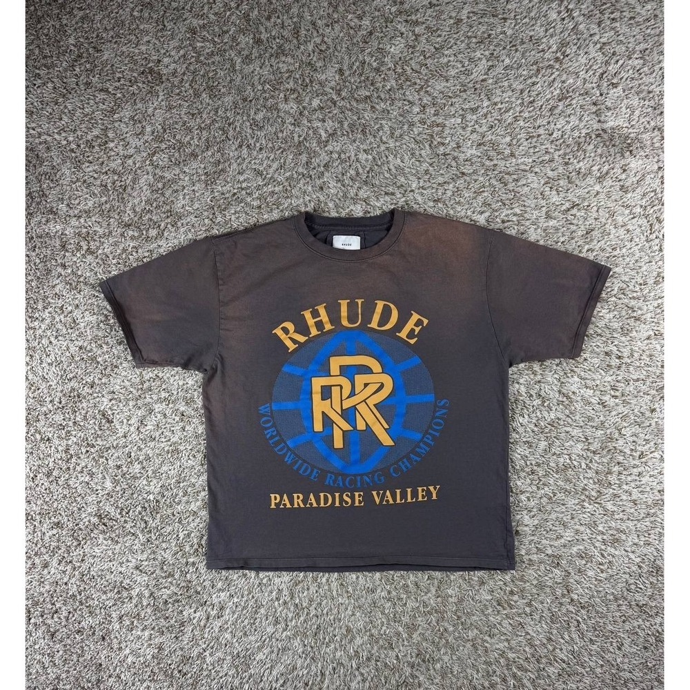 Rhude Paradise Valley Worldwide Racing Champions Tee Men's Size Small